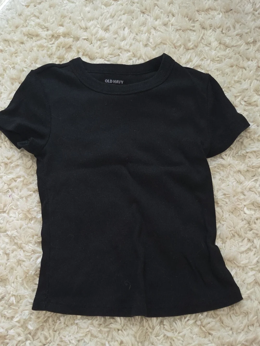 Old Navy Black Kids' Short Sleeve Tee